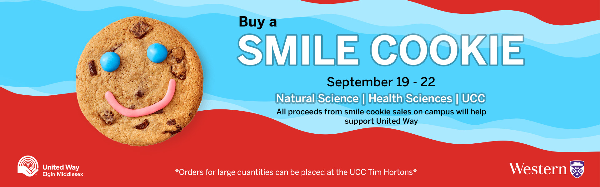 Smile Cookie Day - United Way - Western University