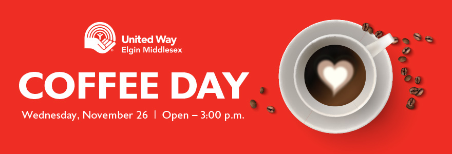 Coffee Day for United Way - November 26, 2025