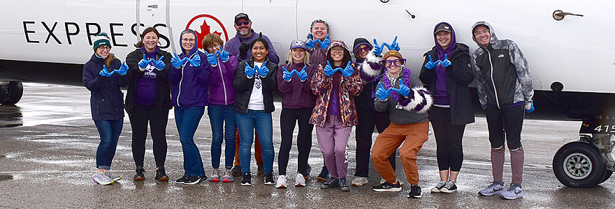 Western employees participated in the Plane Pull, helping to raise more than $50,000.